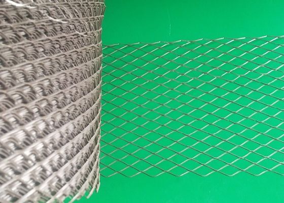 Ss304 Dinding Bata Wire Mesh Stainless Steel 20cm Lebar 50m Panjang